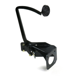 35-40 Ford OEM X-frame Brake Pedal Bracket kit with 3in Rubber Pedal Pad - Part Number: HEXPKA77E17