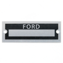 Blank Data Vin Plate - Ford - Part Number: VPAVIN39