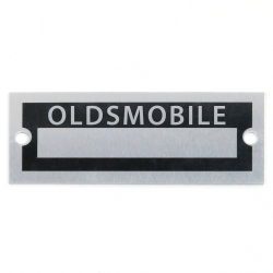 Blank Data Vin Plate - Oldsmobile - Part Number: VPAVIN72