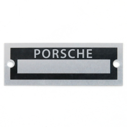 Blank Data Vin Plate - Porsche - Part Number: VPAVIN78