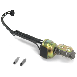 55-57 Chevy Tri-5 7” Dual Brake Pedal Kit Disc/Drum Big Brake Conversion 5x4.75” - Part Number: HEXPKABKTRI5