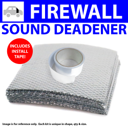 Heat & Sound Deadener Ford 1935 - 1940 Firewall Kit + Seam Tape 9135Cm2 - Part Number: ZIR7983F
