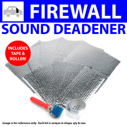 Heat & Sound Deadener Ford 1935 - 40 Firewall Kit + Seam Tape, Roller 9135Cm2 - Part Number: ZIR79921