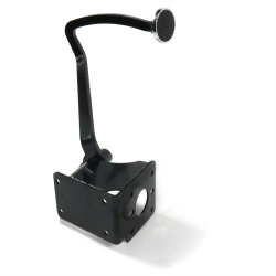 40-48 Chevy Brake Pedal Bracket kit with 3in Chr Pedal Pad - Part Number: HEXPKA78133