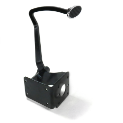 40-48 Chevy Brake Pedal Bracket kit with Sm Oval Chr Pedal Pad - Part Number: HEXPKA78134