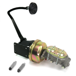 47-54 Chevy Truck 8” Single Brake Pedal kit Drum/Drum~3in Rubber Pad - Part Number: HEXPKA790DE