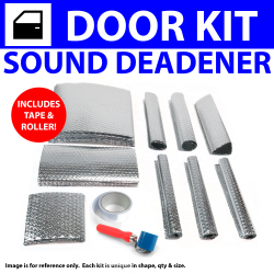 Heat & Sound Deadener Camaro 1993 - 02 4 Door Kit + Seam Tape, Roller 18000Cm2 - Part Number: ZIR79DF5