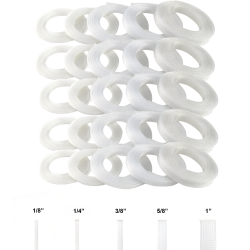 Clear Ultra Wrap Wire Loom Variety Pack - 250 Feet Total - Part Number: KIC7ACFB