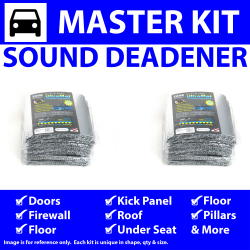 Heat & Sound Deadener Chevy LUV Truck 1972 - 1980 Truck Master Kit 47016Cm2 - Part Number: ZIR7AB8F