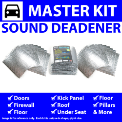Heat & Sound Deadener Triumph TR250 1961 - 1976 Master Kit 58695Cm2 - Part Number: ZIR7A56E