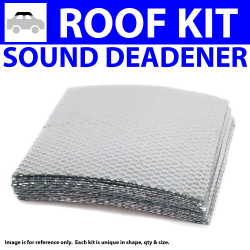 Heat & Sound Deadener Chevy II 1966 - 1967 Roof Kit 24600Cm2 - Part Number: ZIR7A961