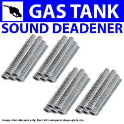 Heat & Sound Deadener Dodge Ram Truck 1981 - 1993 InCab Gas Tank Kit 22239Cm2 - Part Number: ZIR7A8FA