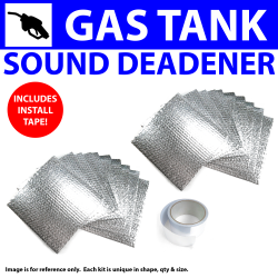 Heat & Sound Deadener Ford Truck 1961 - 66 InCab Gas Tank Kit + Tape 22491Cm2 - Part Number: ZIR7A92B