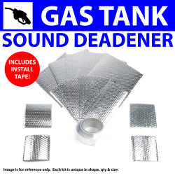 Heat & Sound Deadener Ford Truck 1953 - 56 InCab Gas Tank Kit + Tape 22533Cm2 - Part Number: ZIR7A92F