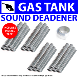 Heat & Sound Deadener Chevy S10 1994 - 04 InCab Gas Tank Kit + Tape 22701Cm2 - Part Number: ZIR7A927