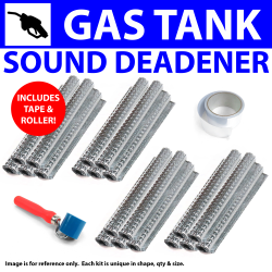 Heat & Sound Deadener Dodge Truck 81 - 93 InCab Gastank + Tape, Roller 22239Cm2 - Part Number: ZIR7A8CE