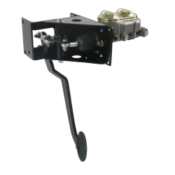 Universal 90 Deg FW Manual Brake Pedal kit Drum/Drum~Sm Oval Blk Pad - Part Number: HEXPKA792AA