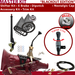 PG Shifter Kit 8" E Brake Cable Clevis Trim Kit Dipstick For E2886 - Part Number: ASCS2B2G92L1M