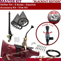 PG Shifter Kit 8" E Brake Cable Clamp Clevis Trim Kit Dipstick For E2870 - Part Number: ASCS2B2G92N1L