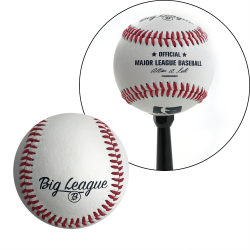 Official Big League Baseball Transmission Gear Shift Knob with M16 x1.5 Insert - Part Number: ASCSN15002
