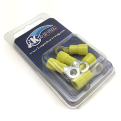 Ring Tongues Terminal Connector Yellow #10 - Part Number: KICRINGY0XBP