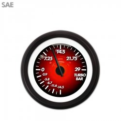 Turbo Ga. - SAE Pulsar Rd, Black Mod Needles, Black Trim Rings Style Kit DIY - Part Number: GAR2100ZEXMACCC