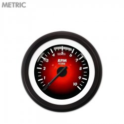 Tach Ga. Pulsar Rd, Black Modern Needles, Black Trim Rings Style Kit DIY Install - Part Number: GAR2100ZMXIACCC