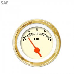 Fuel level Ga. - Muscle Tan, Org Vintage Needles, Gold Trm Rings Style Kit DIY - Part Number: GAR2109ZEXKAAAH