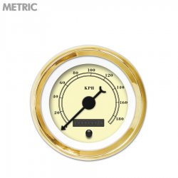 Speedo Ga. - Metric Amer Clasic Tan, Black Clasic Nedl, Gold Trm Rngs~ Kit DIY - Part Number: GAR210ZMXHAABC