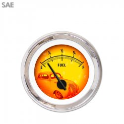 Fuel level Ga. - Puma 5 Series, Black Mod Nedl, Chrome Trm Rings Style Kit DIY - Part Number: GAR2111ZEXKABCC