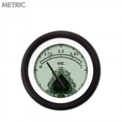 Oil Pres Ga. Metric Spade Series, Black Mod Nedl, Black Trm Rings Style Kit DIY - Part Number: GAR2112ZMXJACCC