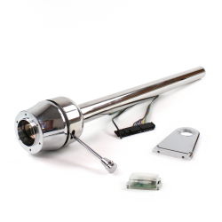 Roadster Column Stainless 5.5" Drop 6 Hole Push Button  - Part Number: HEXXX0556PXX0