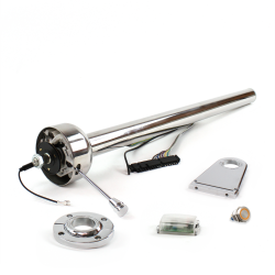 Roadster Column Stainless FLR MNT 5.5" Drop Push Button OR  - Part Number: HEXXX155XPOR0