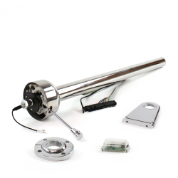 Roadster Column Stainless FLR MNT 5.5" Drop Push Button  - Part Number: HEXXX155XPXX0