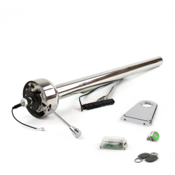 Roadster Column Stainless 5.5" Drop Push Button GN w/ RFID - Part Number: HEXXX055XPGN1