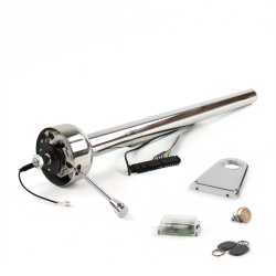 Roadster Column Stainless 5.5" Drop Push Button OR w/ RFID - Part Number: HEXXX055XPOR1