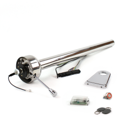 Roadster Column Stainless 5.5" Drop Push Button RD w/ RFID - Part Number: HEXXX055XPRD1