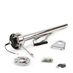 Roadster Column Stainless FLR MNT 4.5" Drop Push Button w/ RFID - Part Number: HEXXX145XPXX1