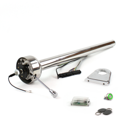 Roadster Column Stainless 4.5" Drop Push Button GN w/ RFID - Part Number: HEXXX045XPGN1