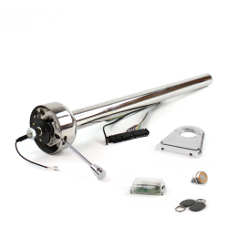 Roadster Column Stainless 4.5" Drop Push Button OR w/ RFID - Part Number: HEXXX045XPOR1