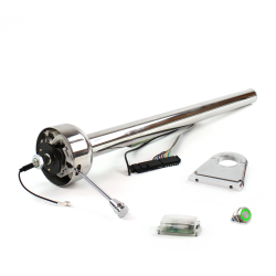 Roadster Column Stainless 4.5" Drop Push Button GN  - Part Number: HEXXX045XPGN0