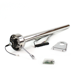 Roadster Column Stainless 4.5" Drop Push Button  - Part Number: HEXXX045XPXX0