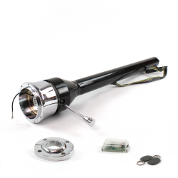 Roadster Column Black FLR MNT 9 Hole Push Button w/ RFID - Part Number: HEXCB3XXX1X9PXX1