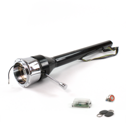 Roadster Column Black 9 Hole Push Button RD w/ RFID - Part Number: HEXCB3XXX0X9PRD1