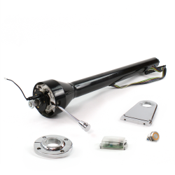 Roadster Column Black FLR MNT 5.5" Drop Push Button OR  - Part Number: HEXCB3XXX155XPOR0