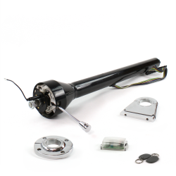 Roadster Column Black FLR MNT 4.5" Drop Push Button w/ RFID - Part Number: HEXCB3XXX145XPXX1