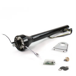 Roadster Column Black 4.5" Drop Push Button OR w/ RFID - Part Number: HEXCB3XXX045XPOR1