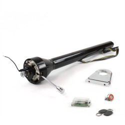 Roadster Column Black 4.5" Drop Push Button RD w/ RFID - Part Number: HEXCB3XXX045XPRD1