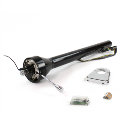 Roadster Column Black 4.5" Drop Push Button OR  - Part Number: HEXCB3XXX045XPOR0