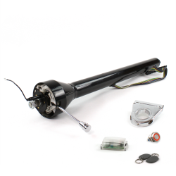 Roadster Column Black 3.5" Drop Push Button RD w/ RFID - Part Number: HEXCB3XXX035XPRD1